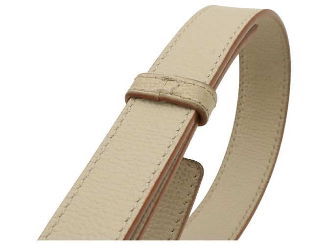 Borsa Loewe Hammock in pelle beige sabbia - vista 7