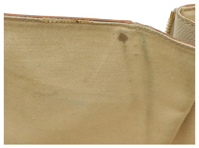Borsa Loewe Hammock in pelle beige sabbia - vista 9