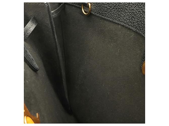 Borsa Louis Vuitton Lockmere Nero Bianco - vista 10