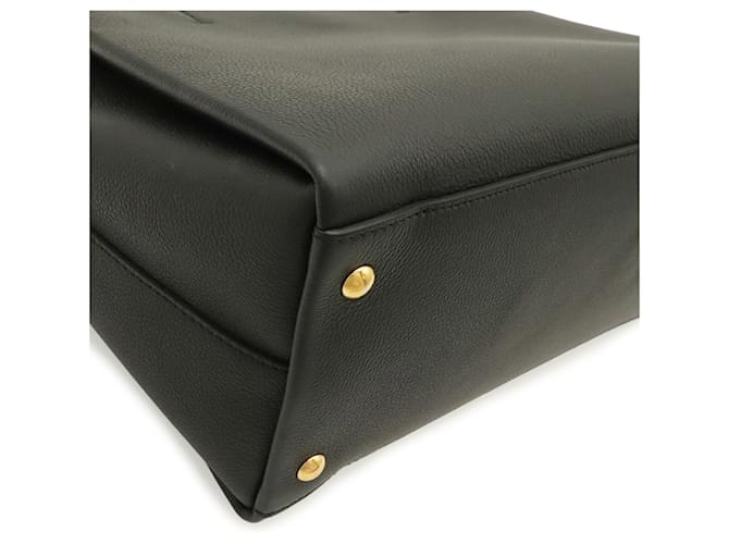 Borsa Louis Vuitton Lockmere Nero Bianco - vista 4