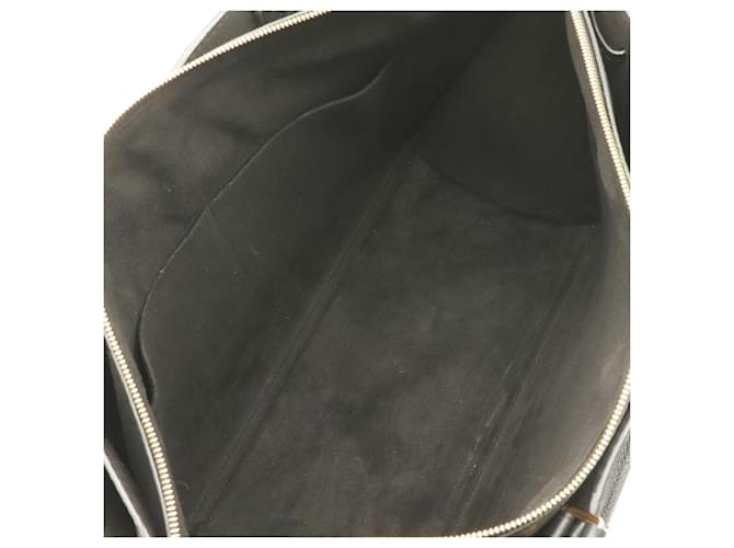 Borsa Louis Vuitton Lockmere Nero Bianco - vista 7