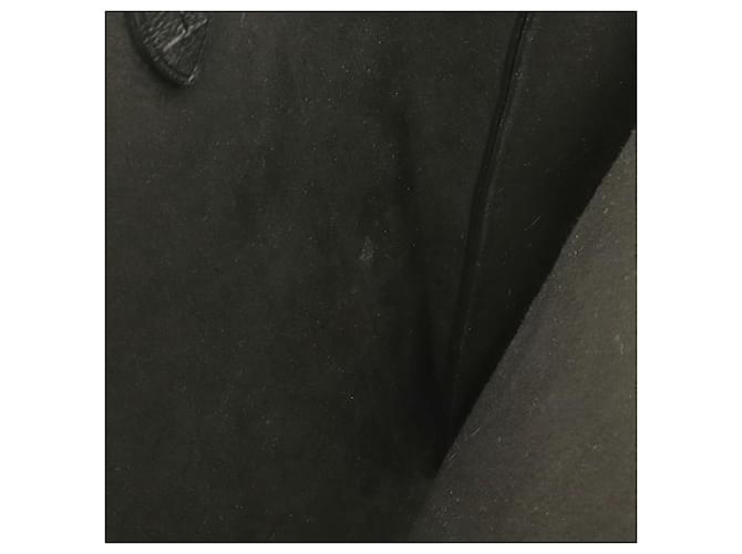 Borsa Louis Vuitton Lockmere Nero Bianco - vista 9
