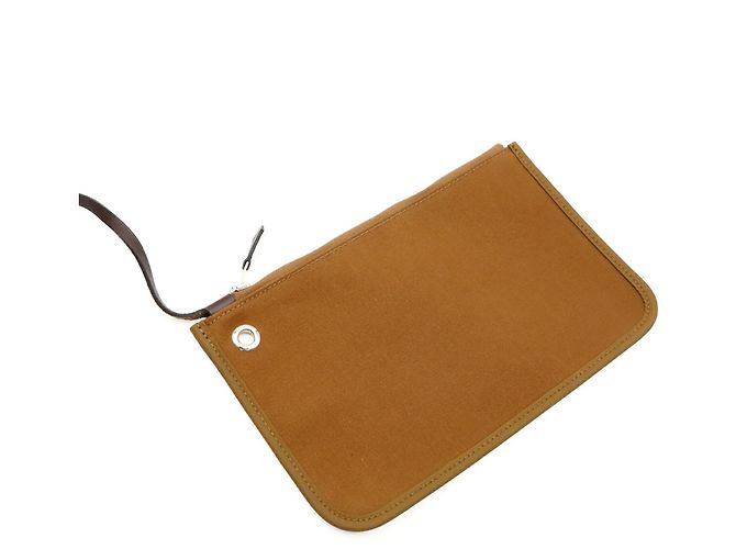 HERMES Hermès Herbag Zip PM Handtasche Hellbraun Dunkelbraun - Ansicht 10