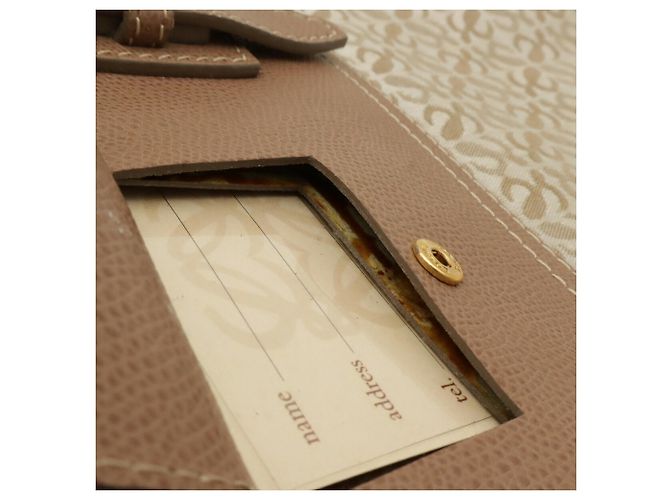 Borsa Tote Loewe Anagram Beige - vista 10