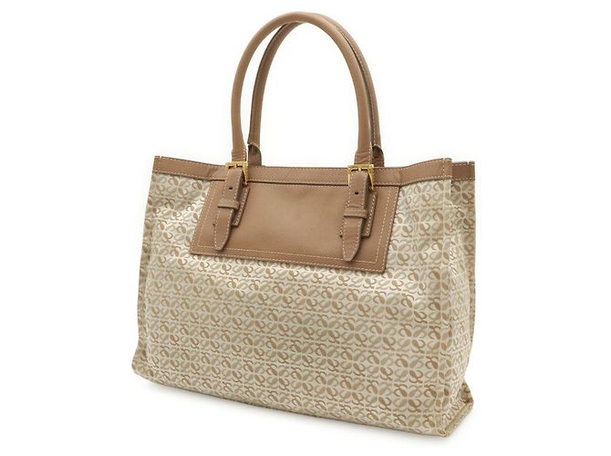 Borsa Tote Loewe Anagram Beige - vista 3