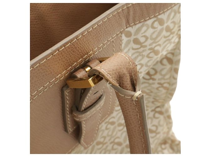 Borsa Tote Loewe Anagram Beige - vista 7