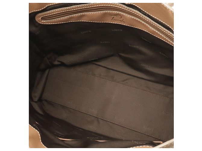 Borsa Tote Loewe Anagram Beige - vista 8