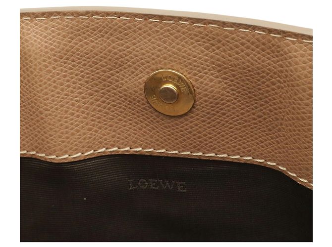Borsa Tote Loewe Anagram Beige - vista 9