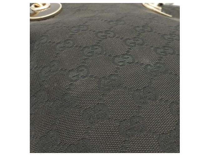 Borsa Tote Gucci GG Canvas Nero - vista 5