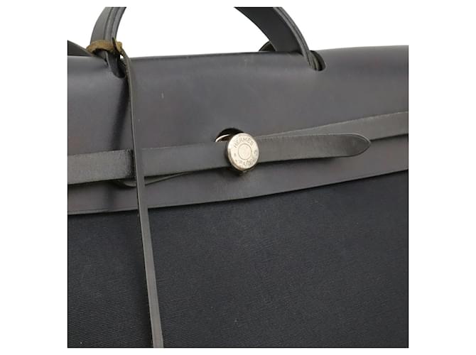 Hermès Borsa Hermes Herbag MM Nero - vista 8