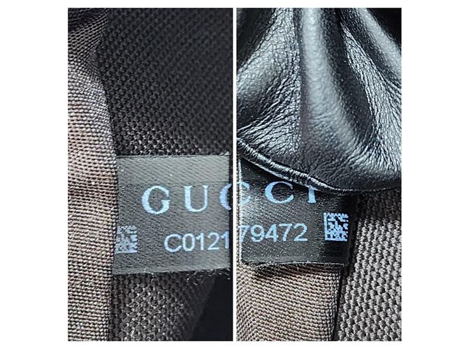 Borsa a tracolla GUCCI Crystal Monogram Medium Marrone Scuro/Beige - vista 4
