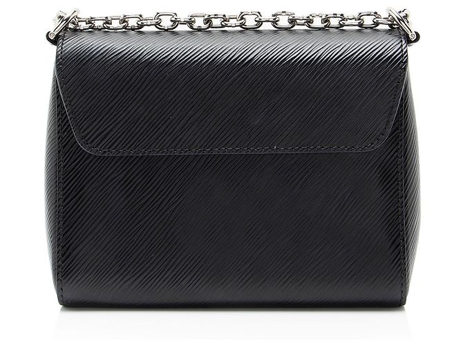 Borsa a Spalla Louis Vuitton Epi Leather Twist PM Nero - vista 3