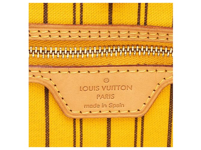 Louis Vuitton Monogram Canvas Neverfull GM Tote Braun - Ansicht 8