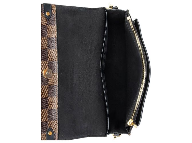 Cartera Vavin con cadena Louis Vuitton Damier Ebene Negro - vista 7