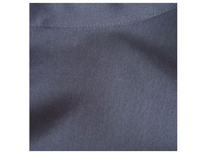 Autre Marque ANAYI Strickkleid mit Wickeloptik Blau Marineblau - Ansicht 14