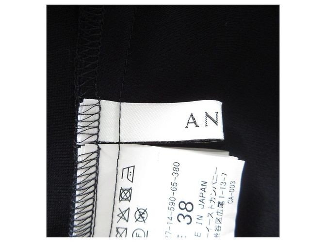 Autre Marque ANAYI Strickkleid mit Wickeloptik Blau Marineblau - Ansicht 7