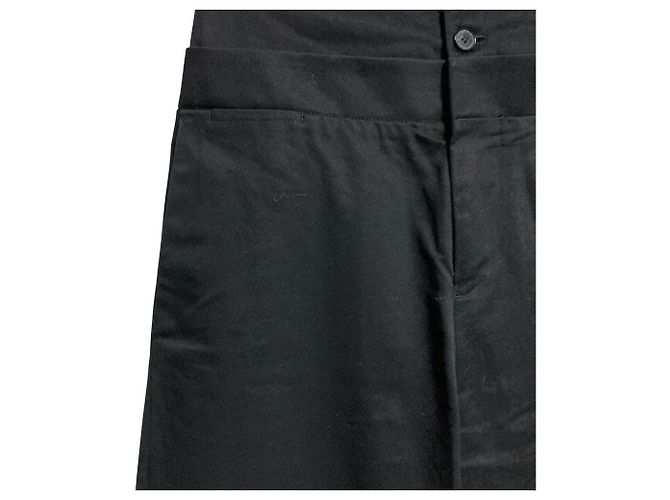 Autre Marque Calça Chino Reta de Cintura Dupla ASTRAET Azul - vista 3