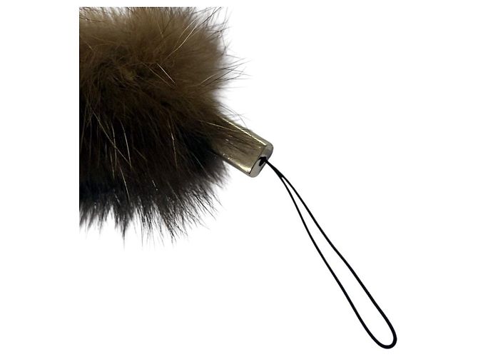 Fendi Nerz-Charm Braun - Ansicht 3