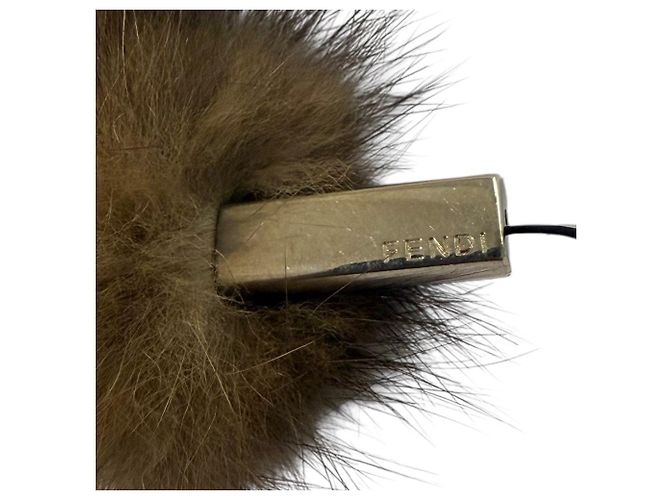 Fendi Nerz-Charm Braun - Ansicht 6