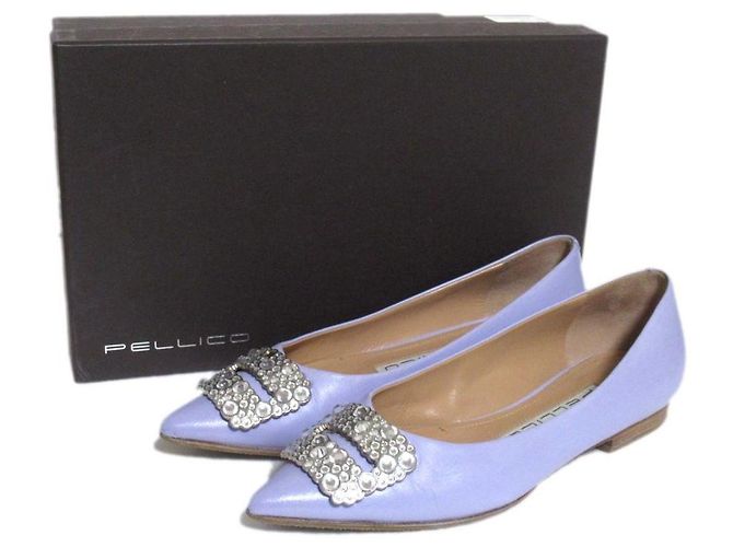 Autre Marque Scarpe basse Pellico ANIMA FIBBIA Porpora Lavanda - vista 11