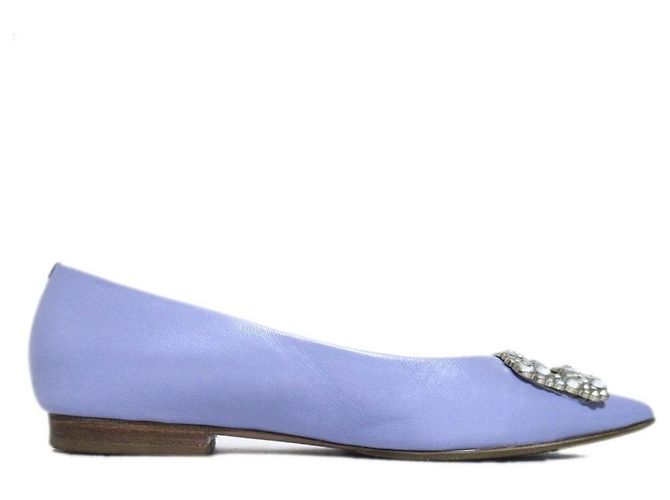 Autre Marque Scarpe basse Pellico ANIMA FIBBIA Porpora Lavanda - vista 2
