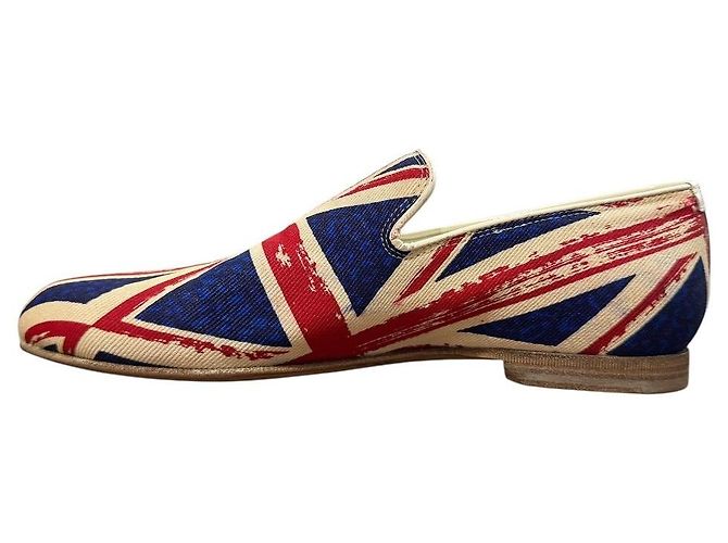 Jimmy Choo Union Jack Opera Schuhe Blau - Ansicht 5