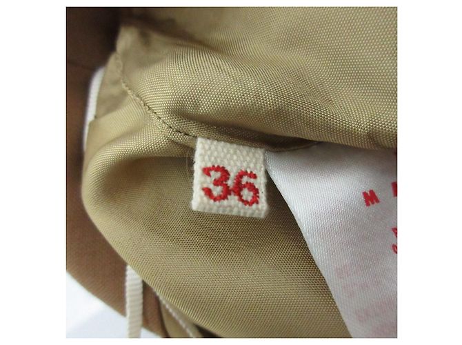 Pantaloni bootcut Marni con zip all'orlo Beige - vista 10