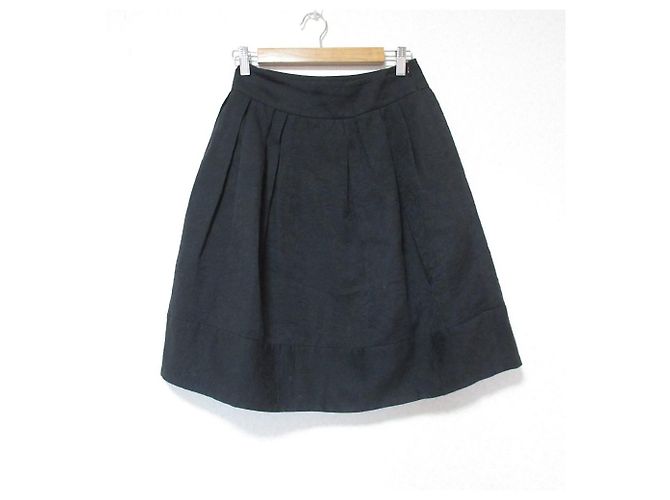 Autre Marque Falda de jacquard FOXEY Negro - vista 2