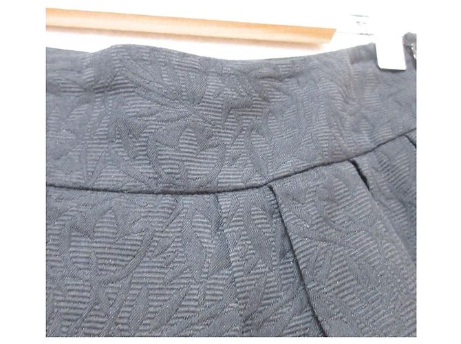 Autre Marque Falda de jacquard FOXEY Negro - vista 3