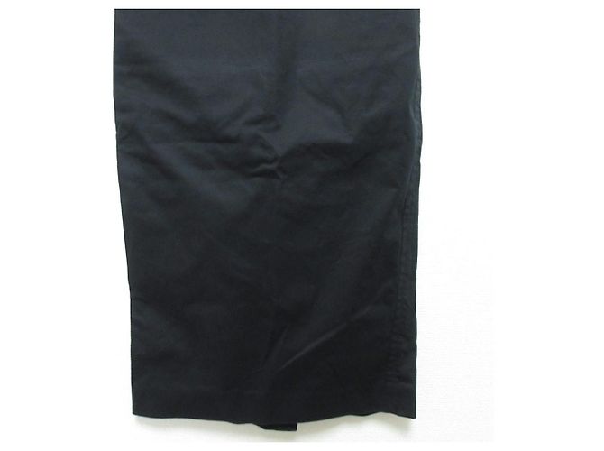 Autre Marque Dsquared2 Stretch-Rock mit Rückenschlitz Schwarz - Ansicht 5