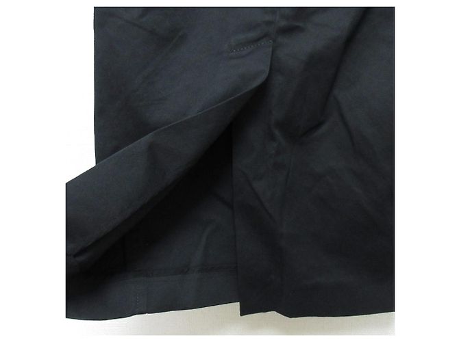 Autre Marque Dsquared2 Stretch-Rock mit Rückenschlitz Schwarz - Ansicht 6