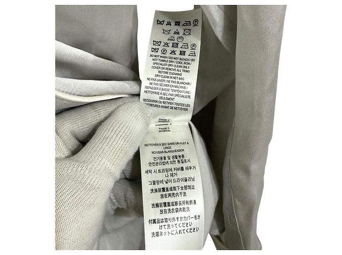 Camicia in seta a maniche lunghe Burberry Marrone - vista 7