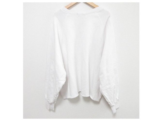 Autre Marque Felpa in cotone con stampa College GOOD ROCK SPEED Bianco - vista 2