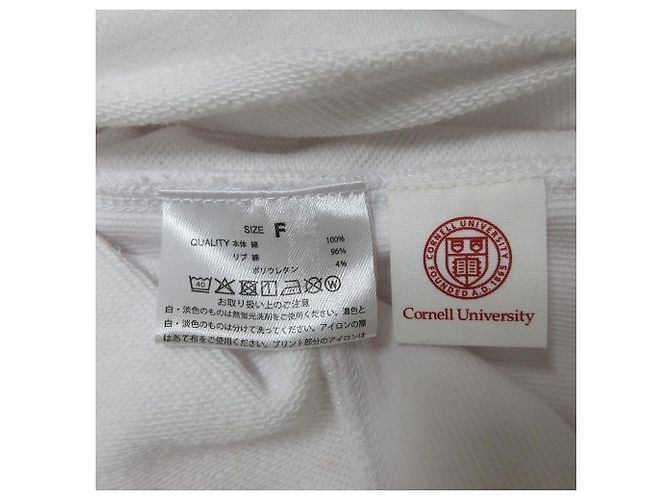 Autre Marque Felpa in cotone con stampa College GOOD ROCK SPEED Bianco - vista 6