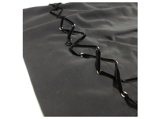 Autre Marque Abito Rene con lacci Nero - vista 7