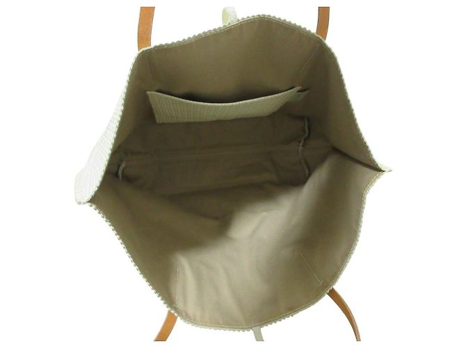 Autre Marque jack gomme ATELIER CUIR LIBRE Borsa 2-way in pelle Bianco - vista 12