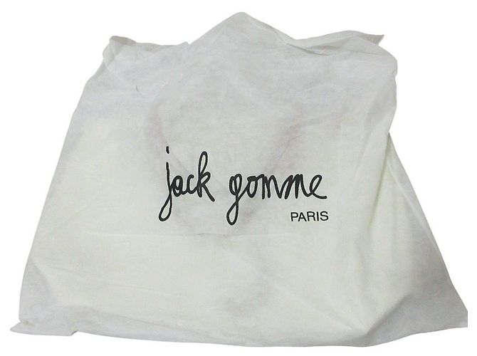 Autre Marque jack gomme ATELIER CUIR LIBRE Borsa 2-way in pelle Bianco - vista 13