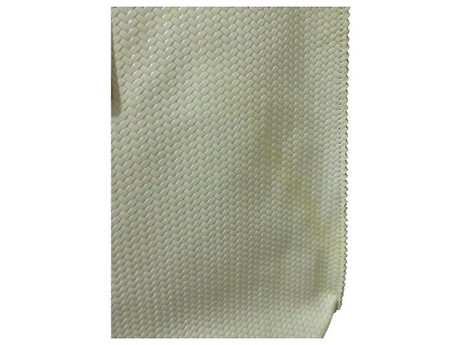 Autre Marque jack gomme ATELIER CUIR LIBRE Borsa 2-way in pelle Bianco - vista 7