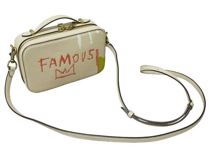 Coach Jean-Michel Basquiat Borsa a tracolla 3 in 1, Borsa a tracolla, Borsa a mano Crudo - vista 5