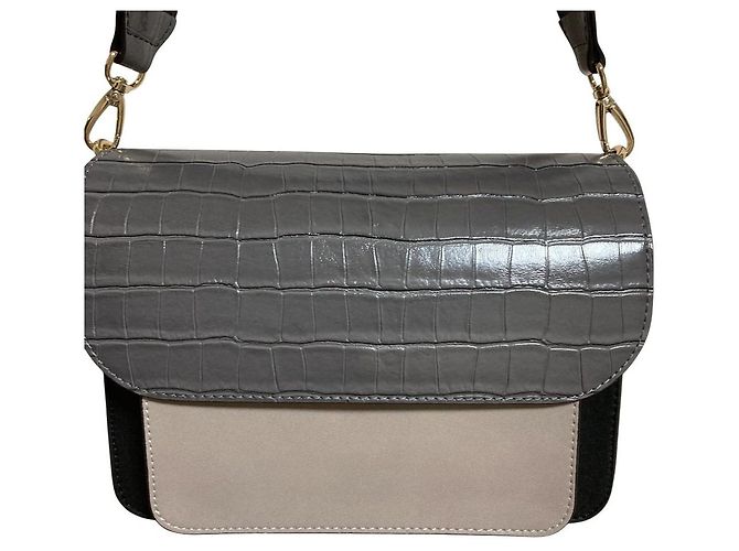 Autre Marque Artemis by DIANA Borsa a tracolla 3 modi con stampa coccodrillo Marrone - vista 4