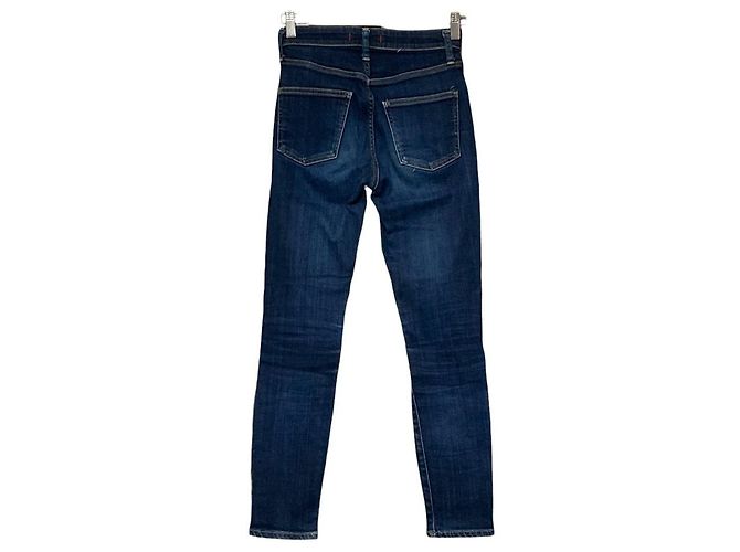Autre Marque Pantalones de denim de algodón RED CARD Azul - vista 3