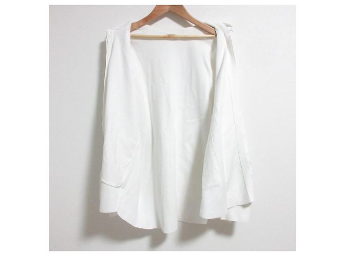 Autre Marque Chaqueta-camisa Anteprima VIS PATCH Blanco - vista 4