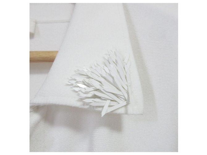 Autre Marque Chaqueta-camisa Anteprima VIS PATCH Blanco - vista 6