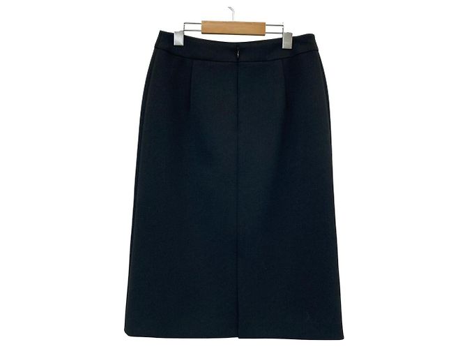 Autre Marque Falda midi con bolsillos de pedrería Austin Reed Negro - vista 2