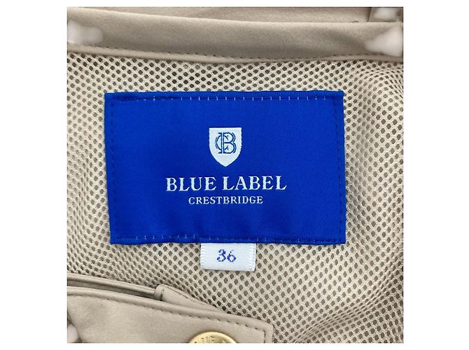 Autre Marque 2WAY Light Cloth Blouson BLUE LABEL CRESTBRIDGE Beige - Ansicht 4