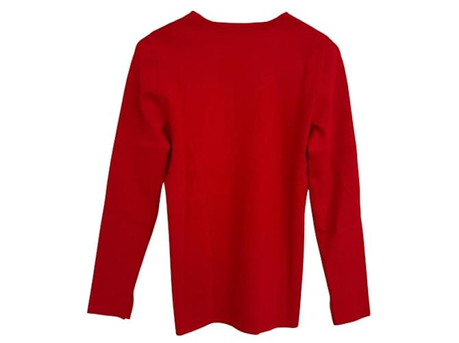 Autre Marque Rayon-Strickpullover ENFOLD Official Rot - Ansicht 2