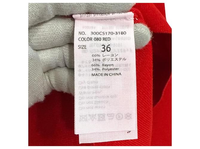 Autre Marque Rayon-Strickpullover ENFOLD Official Rot - Ansicht 5