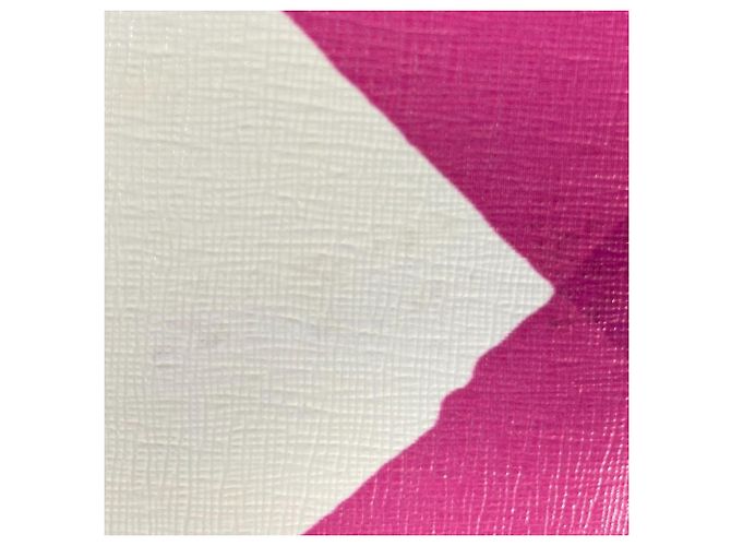 Cartera tríptico Papier de Balenciaga Rosa Blanco Púrpura - vista 11