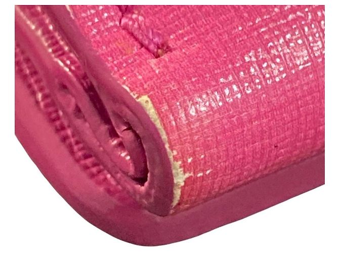 Cartera tríptico Papier de Balenciaga Rosa Blanco Púrpura - vista 12