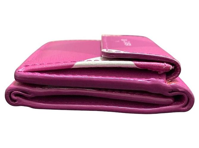 Cartera tríptico Papier de Balenciaga Rosa Blanco Púrpura - vista 4